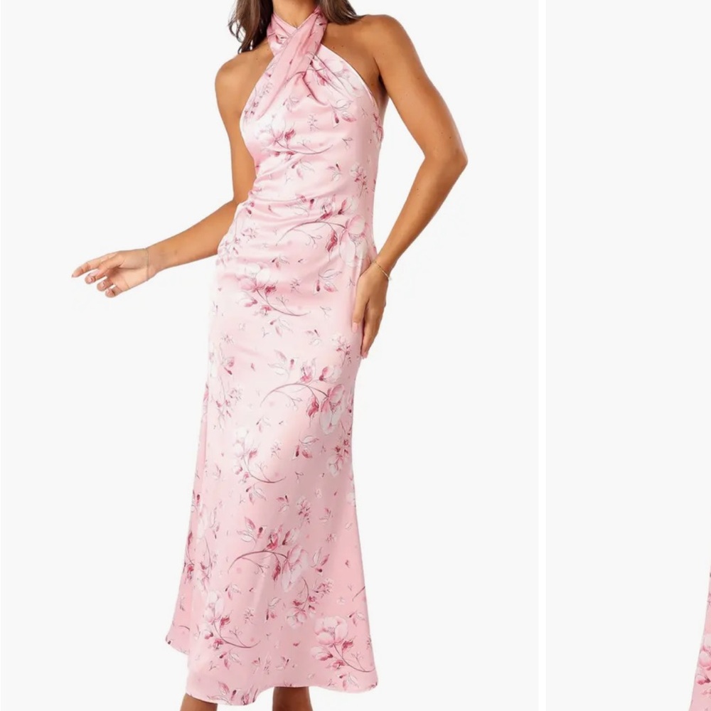 Petal & Pup Pink Floral Maxi Dress